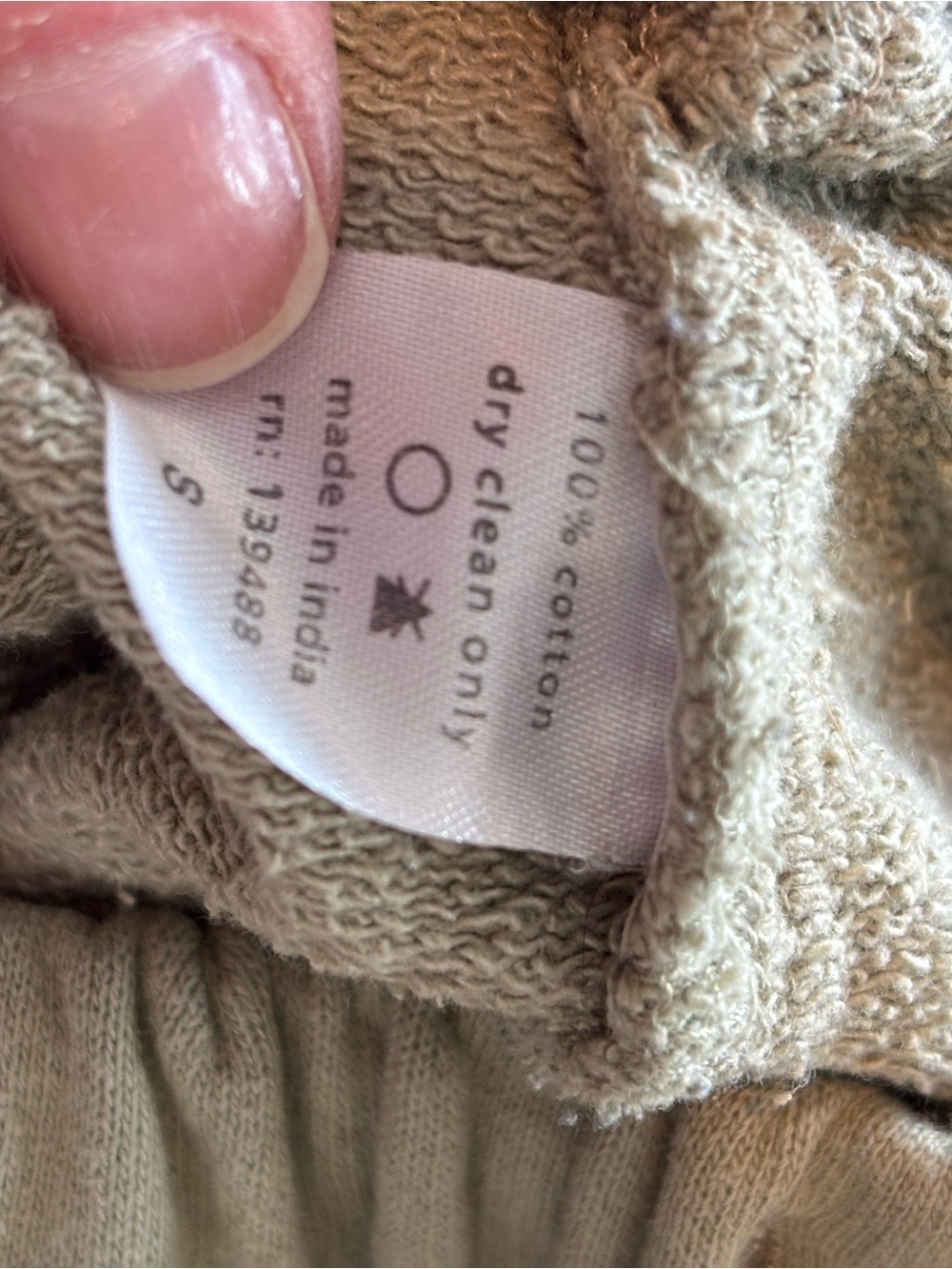 MNML Olive Drawstring Sweatpants - Picture 4 of 4